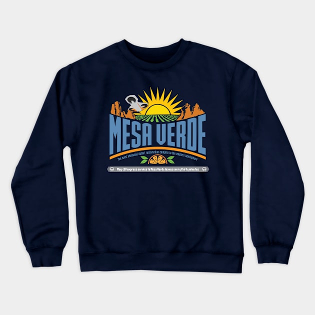 Horizons Mesa Verde Crewneck Sweatshirt by Treasures from the Kingdom